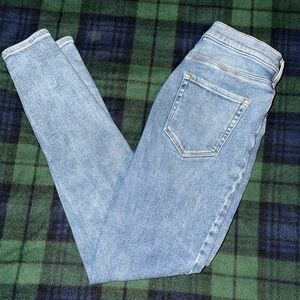 Madewell Light Blue Skinny Jeans (Pacsun)